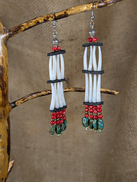 Dentalium Shell Earrings image 3