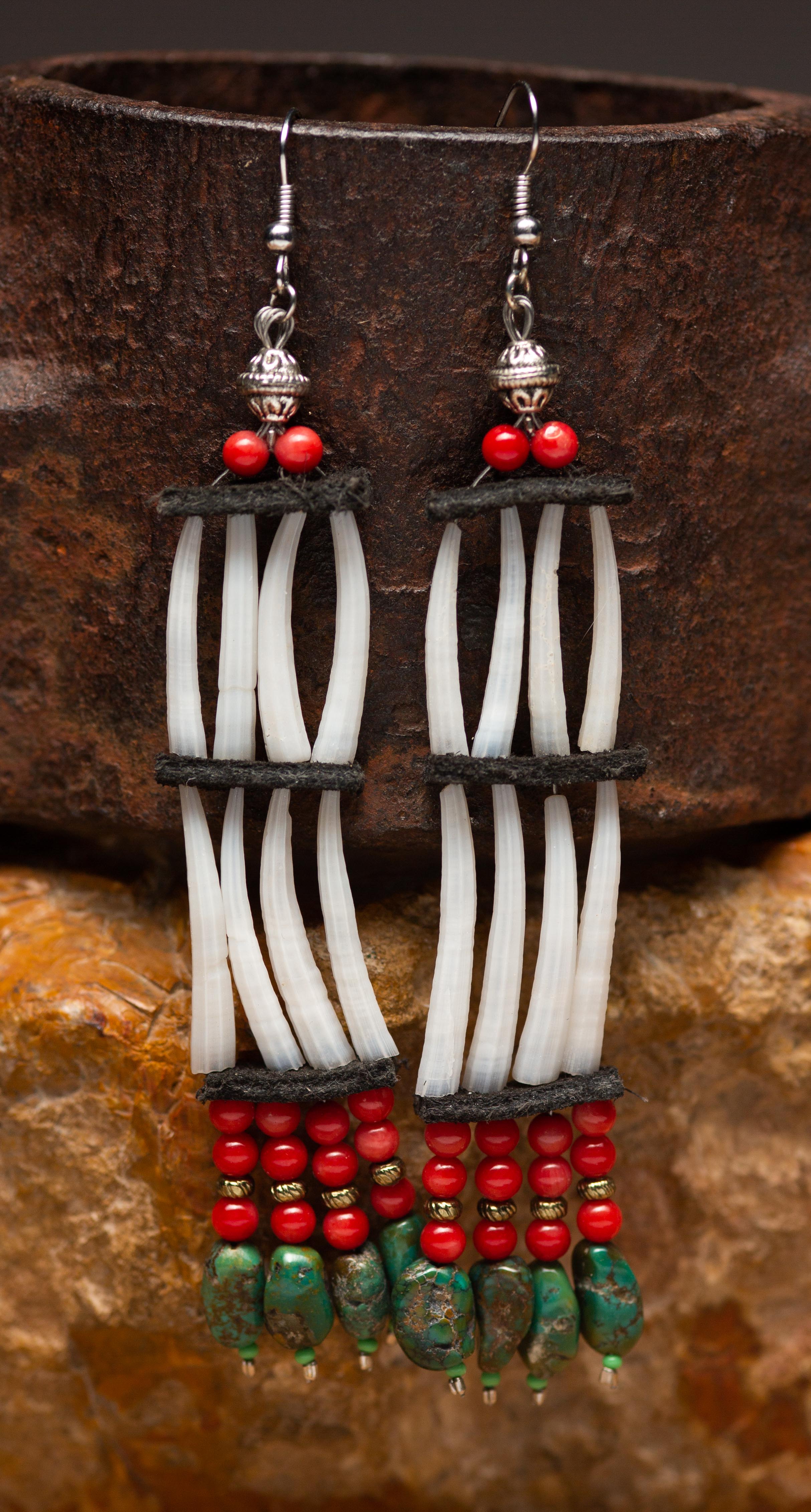 Dentalium Shell Earrings image 6