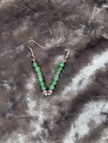 Green Aventurine Earrings image 0