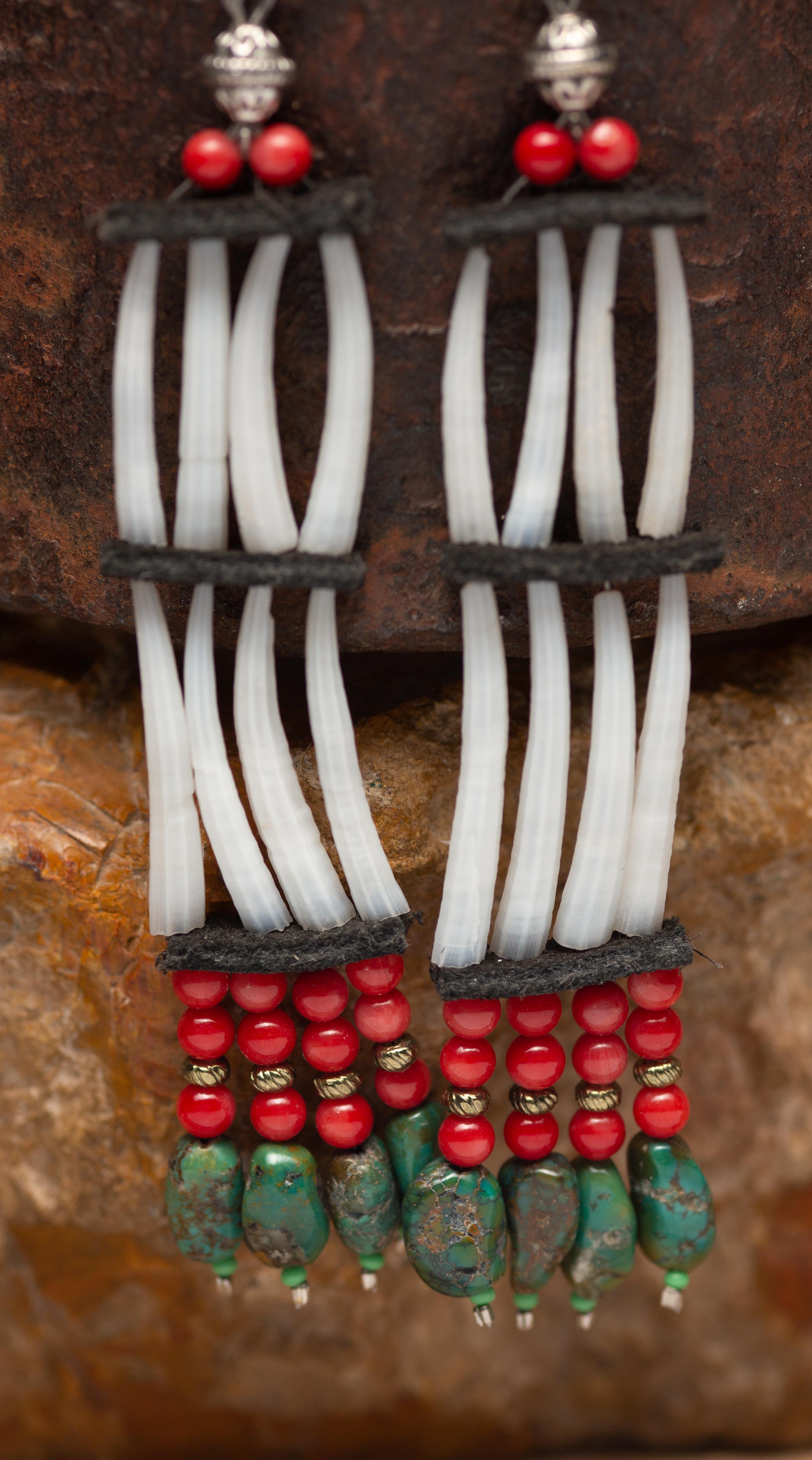 Dentalium Shell Earrings image 5