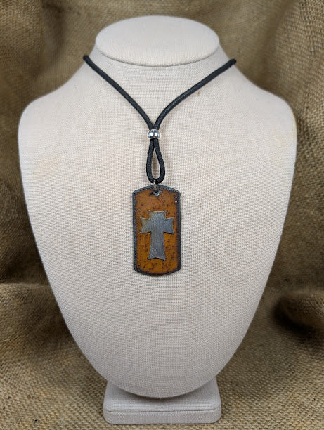 Metal Cross Necklace image 0