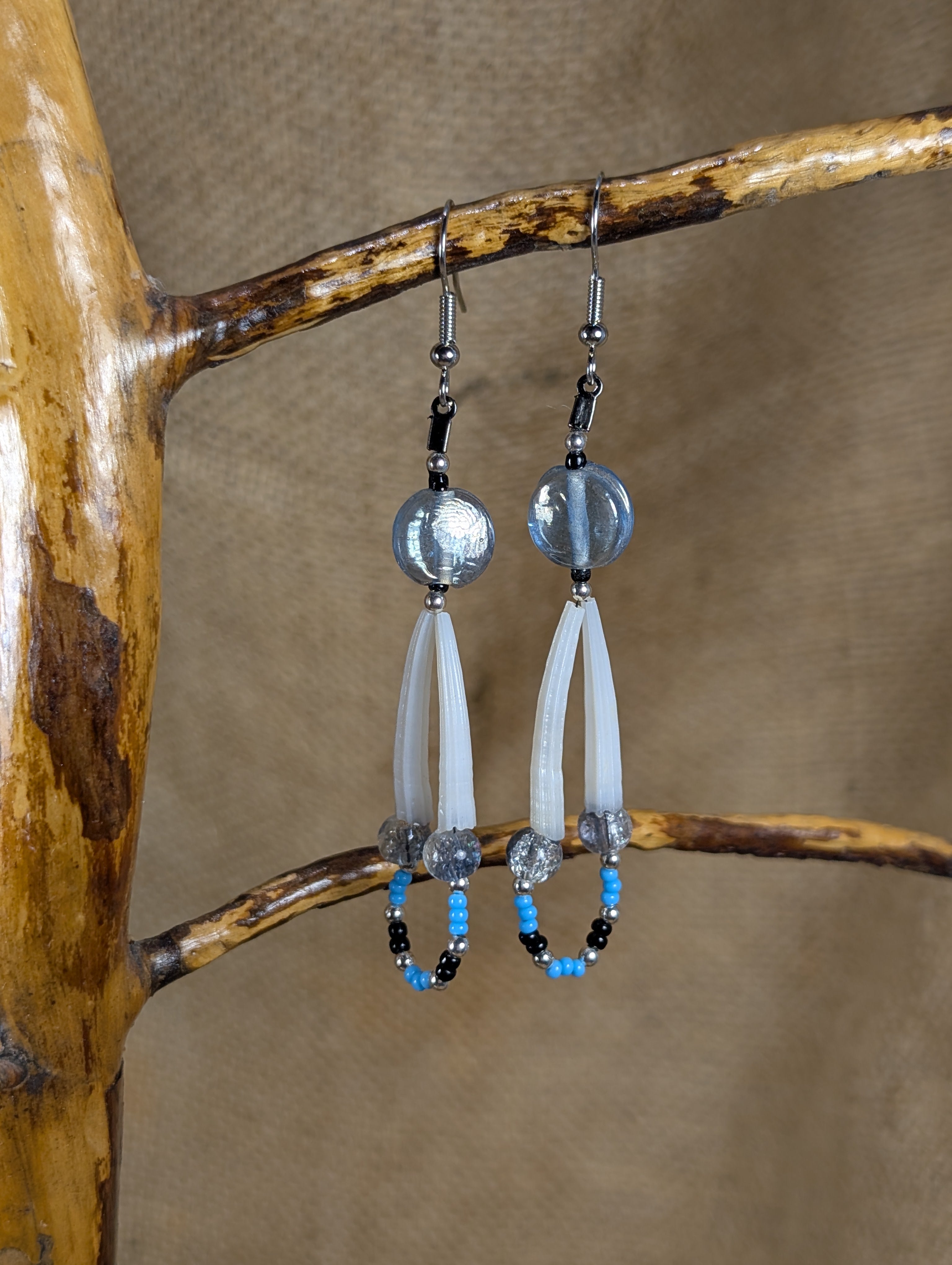 Dentalium Shell Earrings image 0