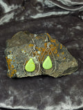 "Lemon" Magnesite Earrings image 0