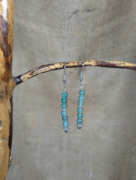 Green Aventurine Earrings image 3