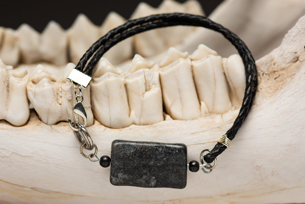 Gray Stone Bracelet image 0