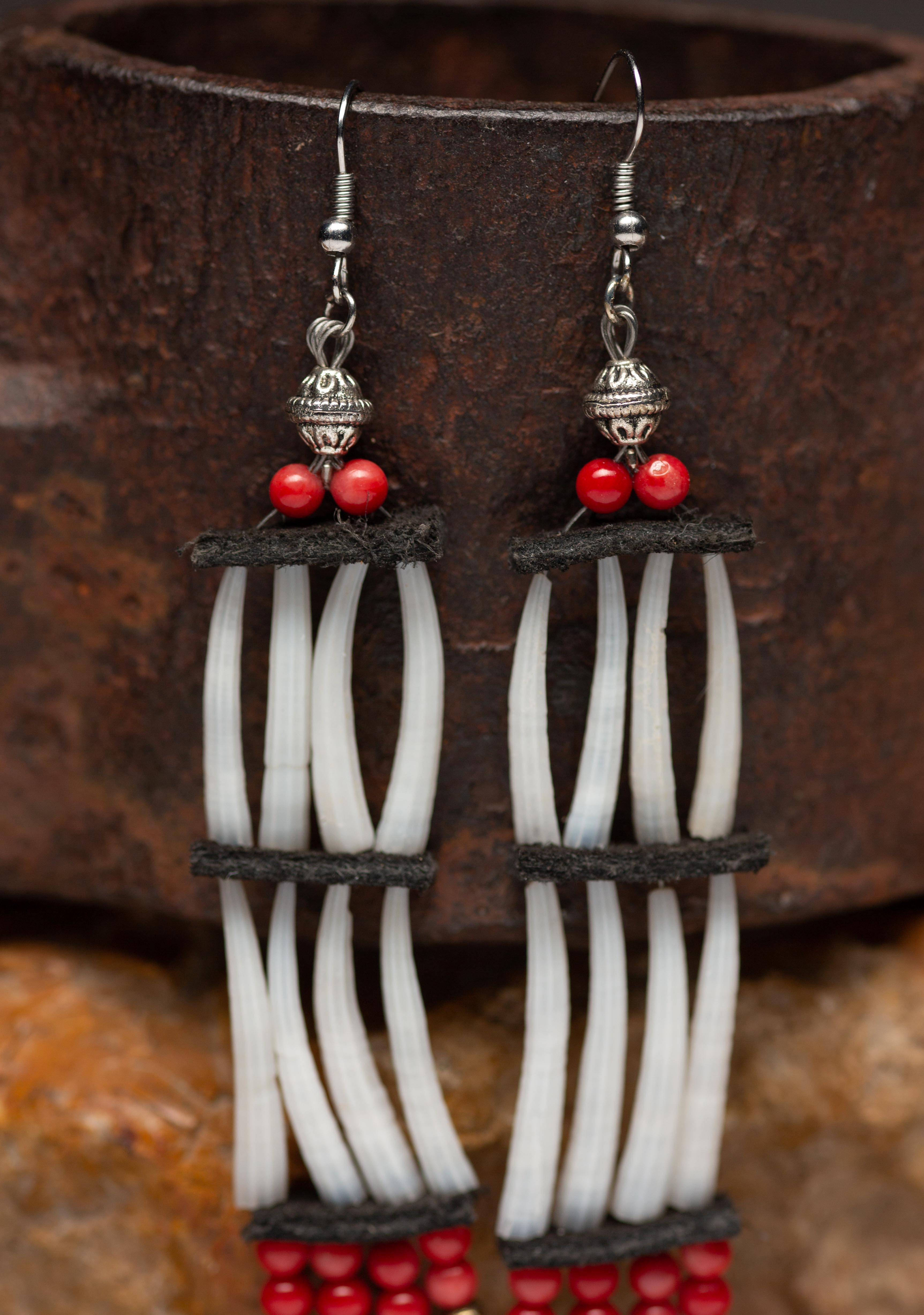 Dentalium Shell Earrings image 4