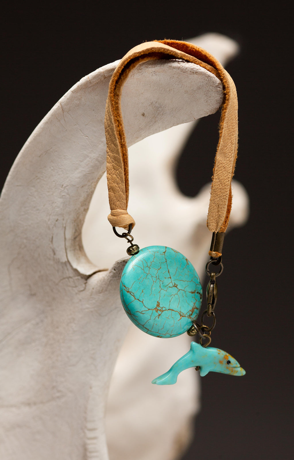 Turquoise Dolphin Bracelet image 0